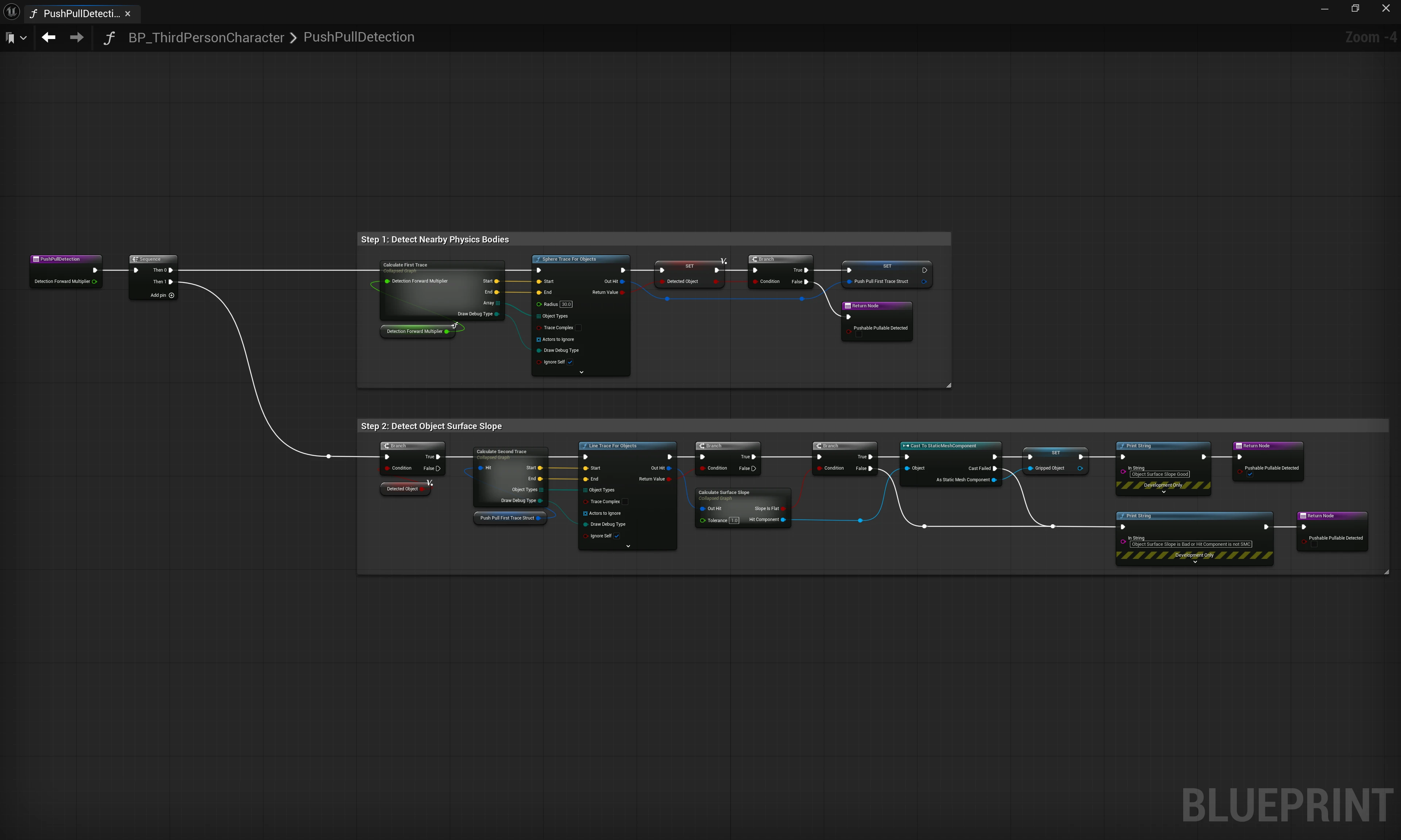 PushPull Detection Logic